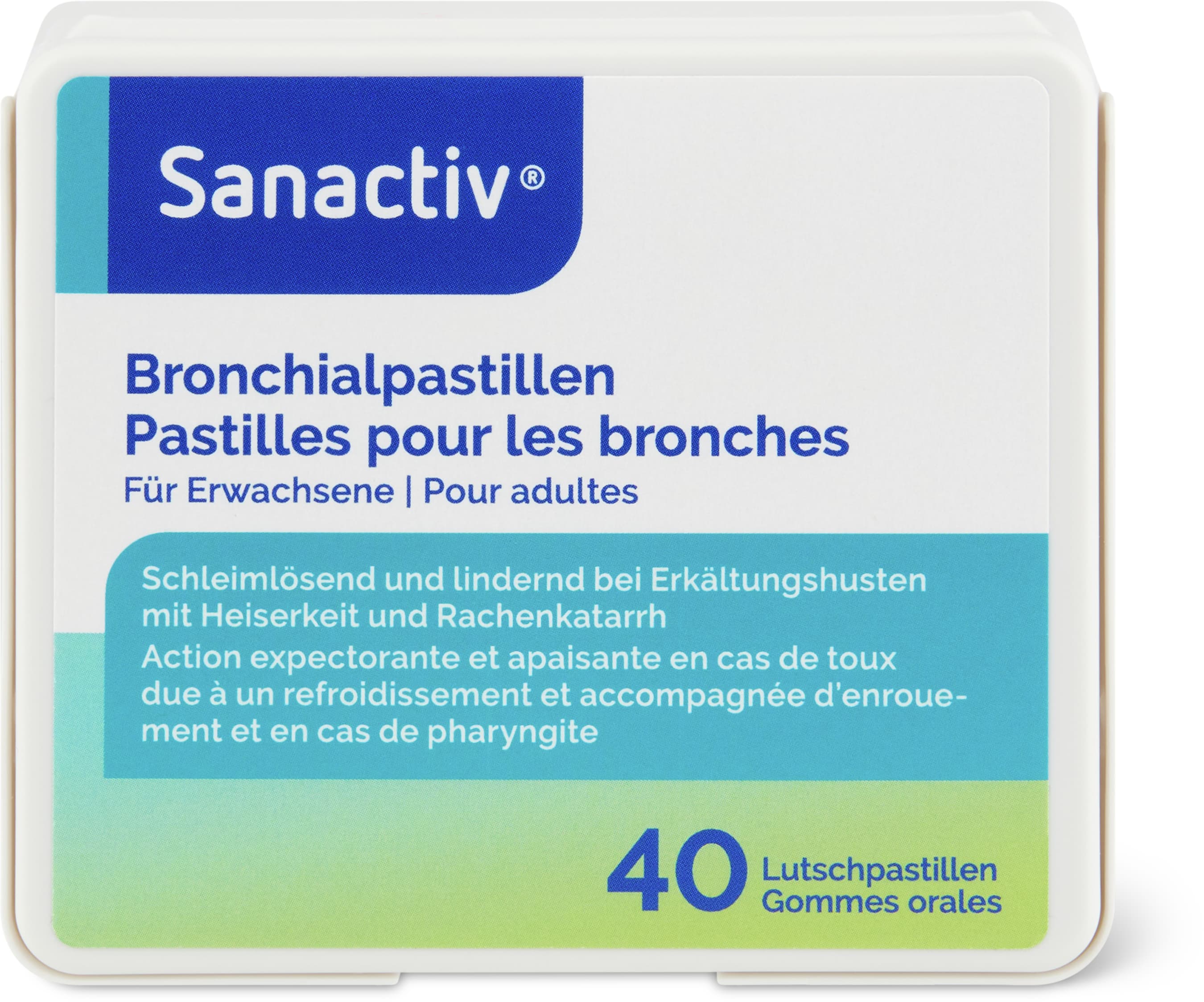 Bronchialpastillen für Erwachsene